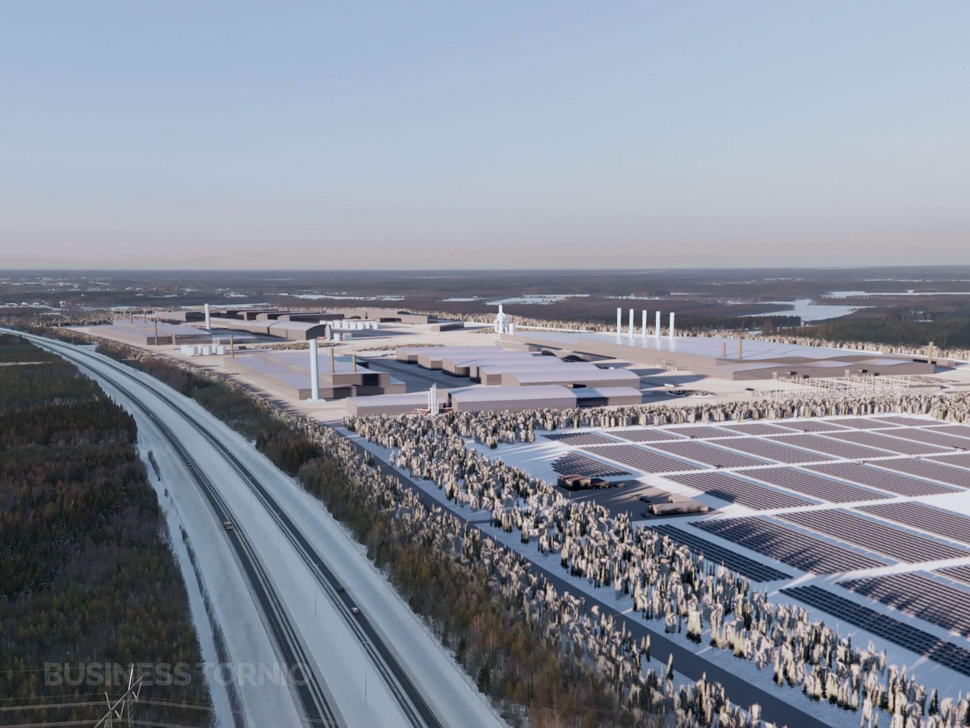 Skarta Energy och Business Tornio planerar ett solkraftverk i industriell skala i Torneå